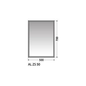 Zrcadlo Intedoor AL ZS 50