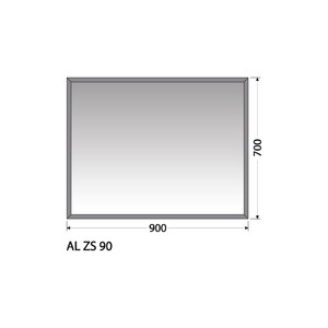 Zrcadlo Intedoor AL ZS 90
