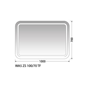 Zrcadlo Intedoor WA5 ZS 100/70 TF